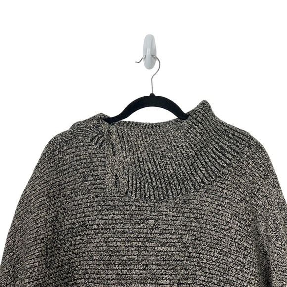 Grass Collection Cowl Neck Button Detail Sweater Size Medium - Picture 5 of 10